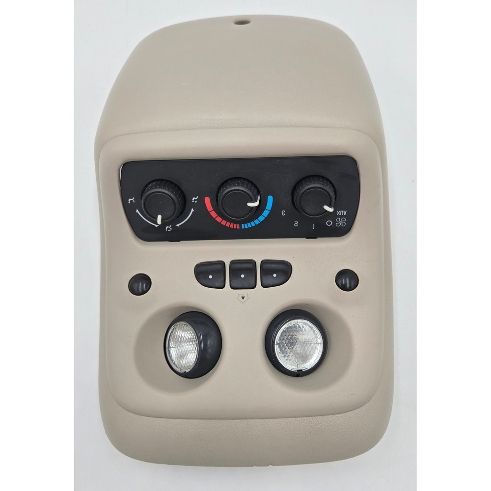 00-06 Chevy Silverado Tahoe Yukon Escalade Overhead Console Homelink Temp Beige